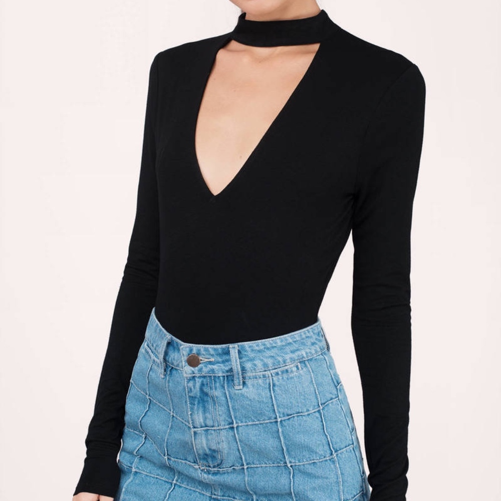 Kari Choker Bodysuit | Tobi